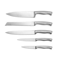 5pcs kitchen knife set with stainless steel