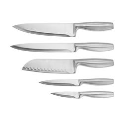 5 Piece Hollow Handle & Forged stainless steel Knife Set