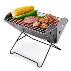 Mini Folding Stainless Steel Charcoal Portable BBQ Grills